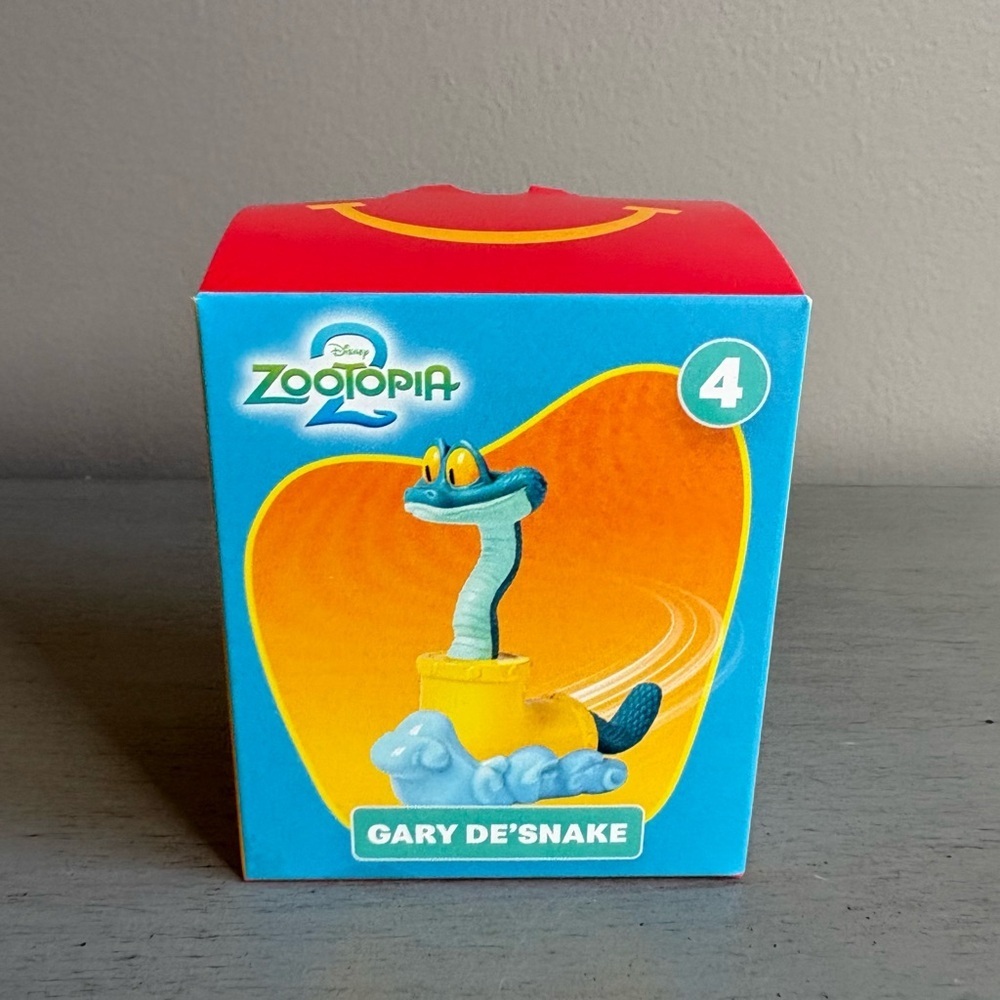 Disney Zootopia 2 McDonalds Happy Meal Toy 2025 Gary De'Snake #4 Toy - Picture 2 of 10